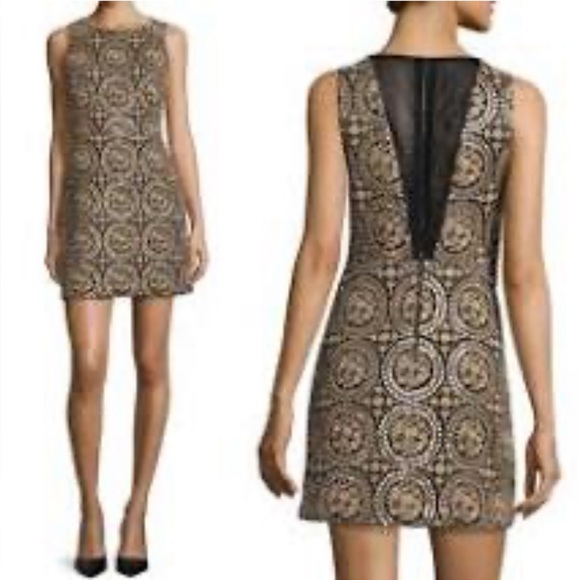 Alice + Olivia Dresses & Skirts - Alice + Olivia Whela Medallion Sleeveless Shift Dress